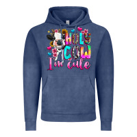 Vintage Denim holy cow  m cute Vintage Hoodie - texasbilliewilder