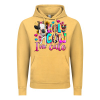 Vintage Mustard holy cow  m cute Vintage Hoodie - texasbilliewilder