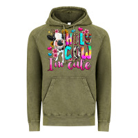 Vintage Olive holy cow  m cute Vintage Hoodie - texasbilliewilder