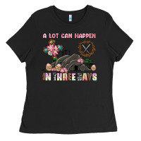 Black easter a lot can happen in three days Ladies Tee - AdoDesignShop