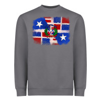 Storm dominican and puerto rico flag Heavyweight Sweatshirt - texasbilliewilder