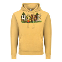 Vintage Mustard home camping Vintage Hoodie - texasbilliewilder