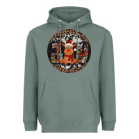 Sage joy reindeer christmas ornament Heavyweight Hoodie - Jasminsmagicworld