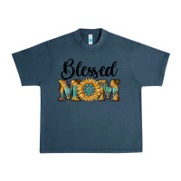 Midnight Navy blessed mom Urban Heavy Tee - RanaPortraitStore
