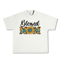 Pistachio blessed mom Urban Heavy Tee - RanaPortraitStore