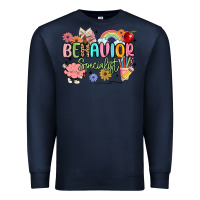 Navy behavior specialist Premium Sweatshirt - MaliasSmallBusiness