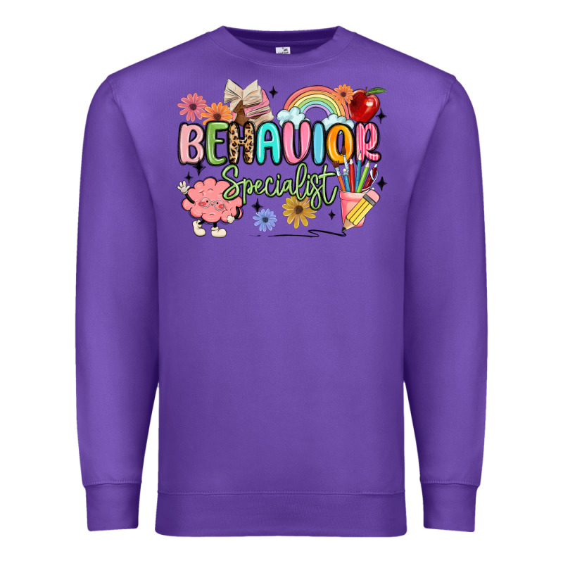 Behavior Specialist Premium Sweatshirt by MaliasSmallBusiness | Teevron