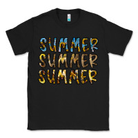 Black summer summer Classic Tee - CowhideDigitalArt