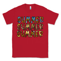 Red summer summer Classic Tee - CowhideDigitalArt