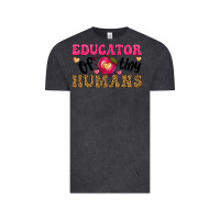 Vintage Black educator of tiny humans Vintage Tee - texasbilliewilder