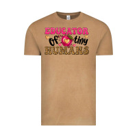 Educator Of Tiny Humans Vintage Tee | Teevron