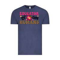 Vintage Denim educator of tiny humans Vintage Tee - texasbilliewilder