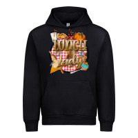 Black fall  lunch lady Urban Hoodie - BarkalooDesign