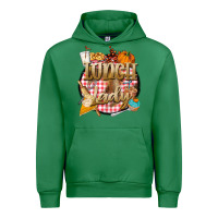 Emerald fall  lunch lady Urban Hoodie - BarkalooDesign
