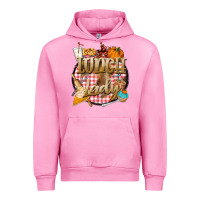 Fuchsia Pink fall  lunch lady Urban Hoodie - BarkalooDesign