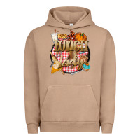 Pigment Burro fall  lunch lady Urban Hoodie - BarkalooDesign