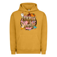 Pigment Peanut Butter fall  lunch lady Urban Hoodie - BarkalooDesign