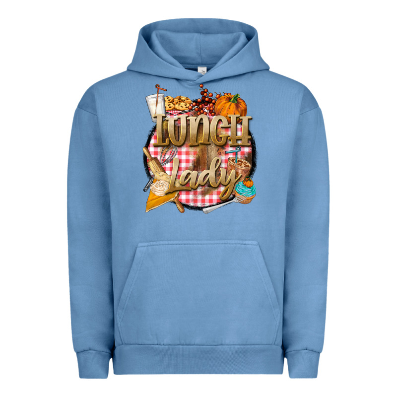 Fall  Lunch Lady Urban Hoodie by BarkalooDesign | Teevron