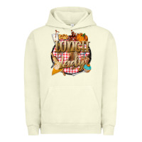 Pigment Pistachio fall  lunch lady Urban Hoodie - BarkalooDesign