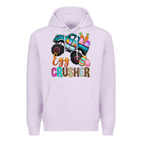Lilac Egg crusher png sublimation design download, Happy Premium Hoodie - NancyCooperArtShop