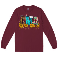 Burgundy cma certified medical assistant Long Sleeve Tee - FaDigitalArtStudio