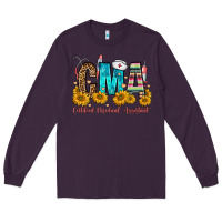 Plum cma certified medical assistant Long Sleeve Tee - FaDigitalArtStudio