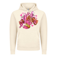 Vintage Artic Breast Cancer afro girl sneakers Vintage Hoodie - RanaPortraitStore