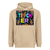 Mushroom Teacher Flash Heavyweight Hoodie - LillyAllenDesigns