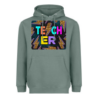 Sage Teacher Flash Heavyweight Hoodie - LillyAllenDesigns