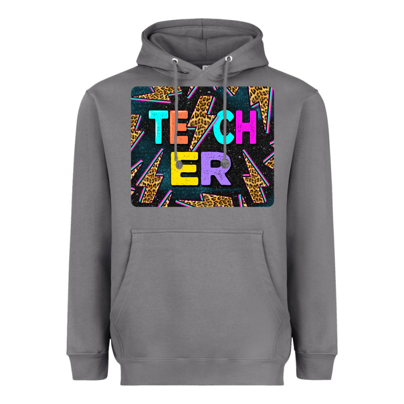Teacher Flash Heavyweight Hoodie by LillyAllenDesigns | Teevron