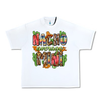 White nacho average mini Urban Heavy Tee - Zillion Design Studio