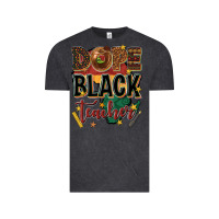 Vintage Black dope black teacher Vintage Tee - texasbilliewilder