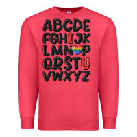 Cardinal pride alphabet Premium Sweatshirt - MaliasSmallBusiness