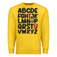 Lemon pride alphabet Premium Sweatshirt - MaliasSmallBusiness