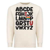 Sandshell pride alphabet Premium Sweatshirt - MaliasSmallBusiness