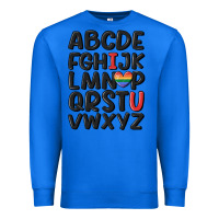 True Royal pride alphabet Premium Sweatshirt - MaliasSmallBusiness