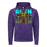 Cloud Purple amen Vintage Hoodie - JahusDesignShop