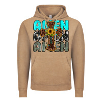 Vintage Coffee amen Vintage Hoodie - JahusDesignShop