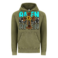Vintage Olive amen Vintage Hoodie - JahusDesignShop