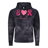 Cloud Black Peace Love Cure Cancer Vintage Hoodie - RanaPortraitStore