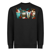 Black faith coffee cups Heavyweight Sweatshirt - texasbilliewilder