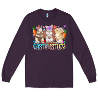 Plum east nail hustler Long Sleeve Tee - RacoonDesign