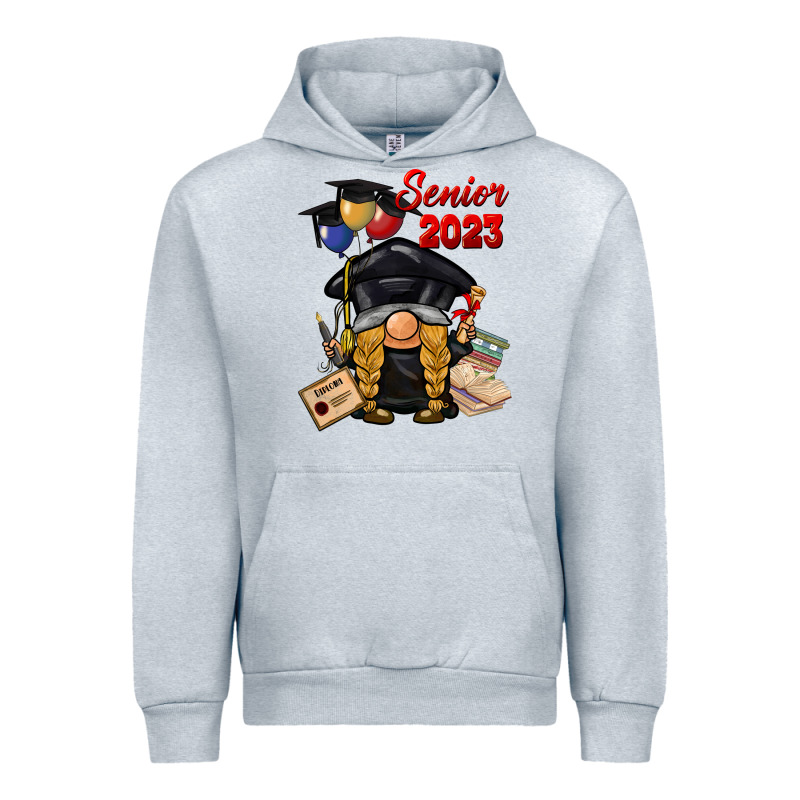 Senior 2023 Gnome Urban Hoodie by BarkalooDesign | Teevron