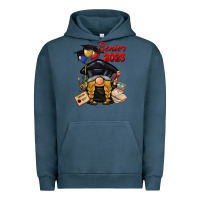 Pigment Midnight Navy senior 2023 gnome Urban Hoodie - BarkalooDesign