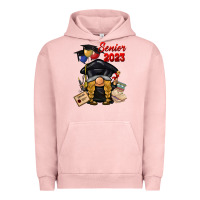 Pigment Salmon senior 2023 gnome Urban Hoodie - BarkalooDesign