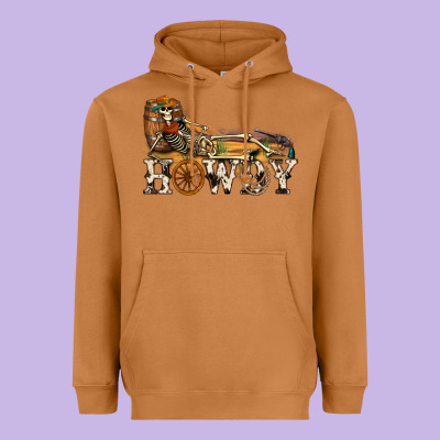 Howdy Killer Heavyweight Hoodie Designed By Nancycooperartshop