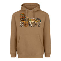 Toasted Coconut howdy killer Heavyweight Hoodie - NancyCooperArtShop