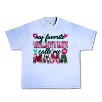 Grape Ice my favorite valentine calls me mama Urban Heavy Tee - Zillion Design Studio