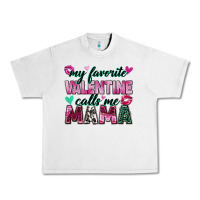 Lunar Rock my favorite valentine calls me mama Urban Heavy Tee - Zillion Design Studio