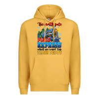 Mustard thr north pole polar express admit one round trip Premium Hoodie - MaliasSmallBusiness